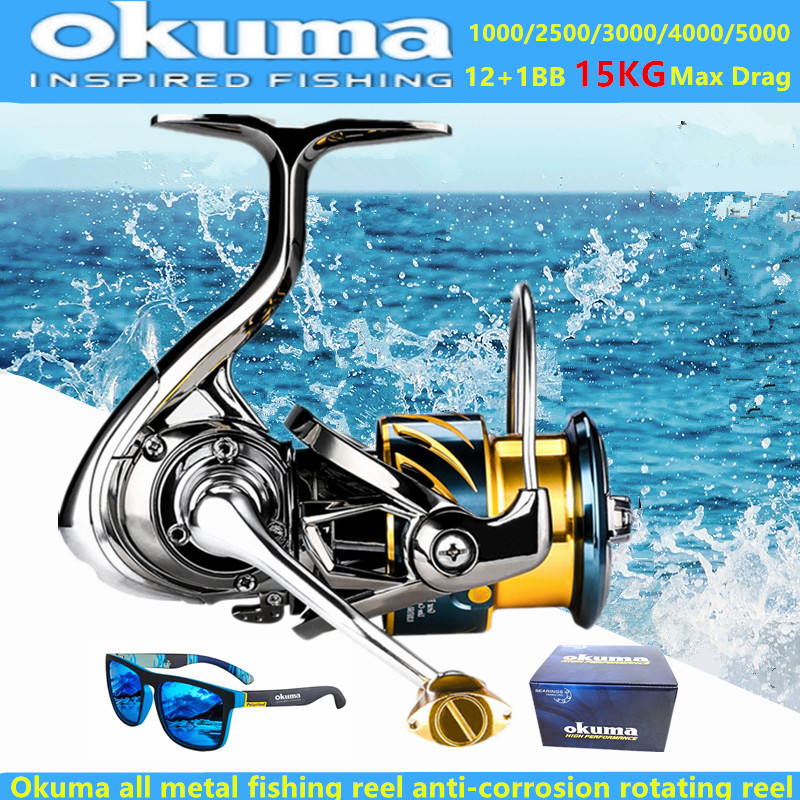 Okuma All Metal Fishing Reel 1 - Fishing Boat Steering Wheel review and price