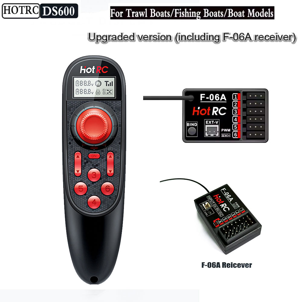 HOTRC DS600 Wireless Remote Co - Fishing Boat Trailer review and price