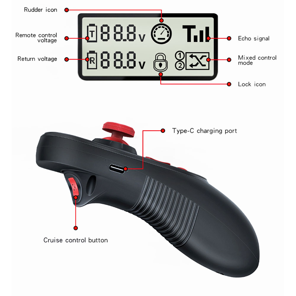 HOTRC DS600 Wireless Remote Co - Fishing Boat Trailer review and price