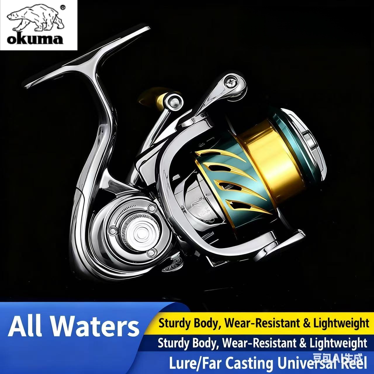 Okuma Fishing Tackle Spinning  - Daiwa Reel Fuego review and price