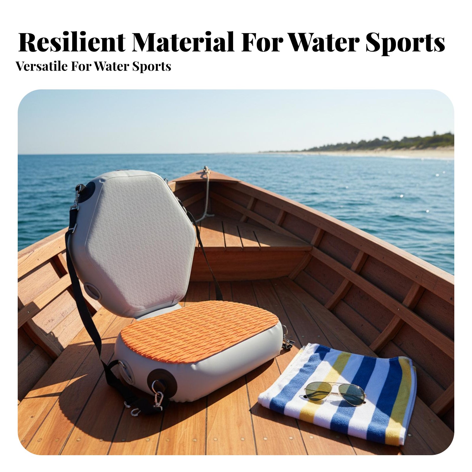 Inflatable Kayak Seat Wear-Res - Fishing Boat Paddle review and price