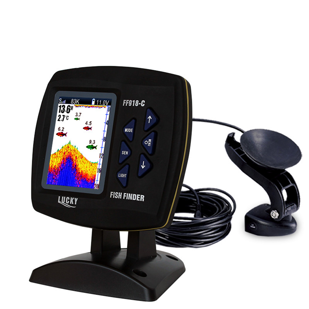 FF918-C100DS Color Screen Wire - Fishing Boat Depth Finder review and price